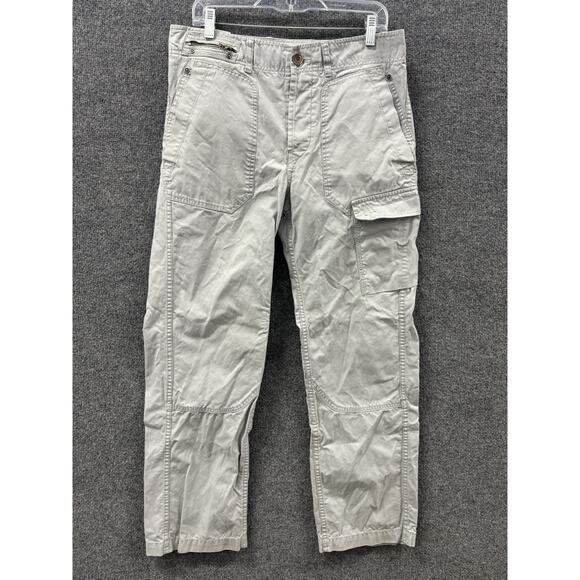 Diesel Mens Cotton Gray Multipocket Casual Straight Cargo Pants Size 30 - Picture 1 of 16